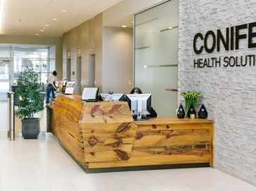 Conifer Health Solutions Reception Desks